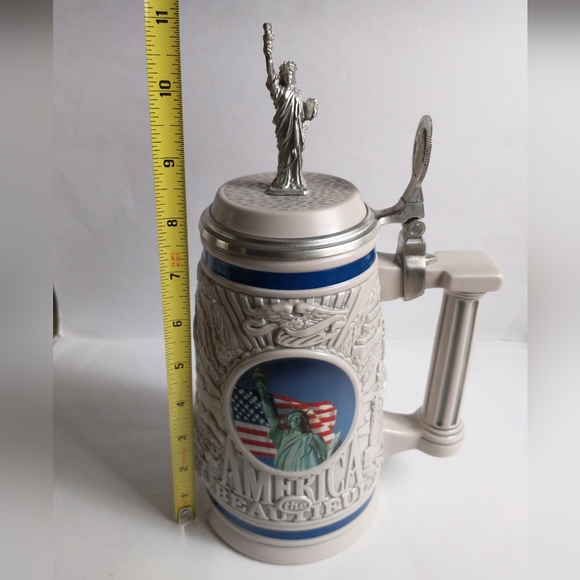 2002 America The Beautiful Collectable Stein w/ Original Box - Picture 12 of 12